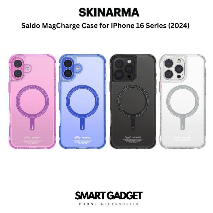 Skinarma Saido MagCharge Case for iPhone 16 Series (2024) | Shopee ...