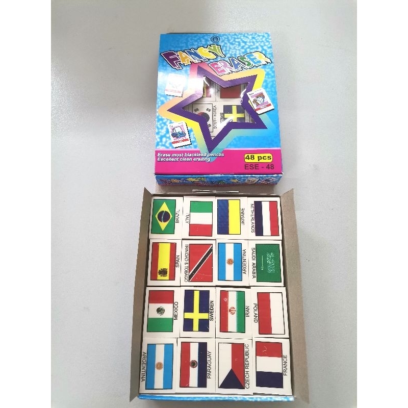 FANCY ERASER POKEMON FLAG PEMADAN POKEMON 胶擦 | Shopee Singapore