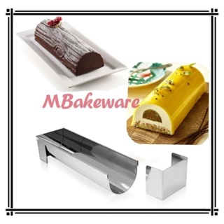 3D Silicone Swiss Cake Mould Yule Log Mold Large Buche Form