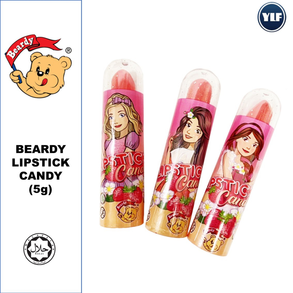BEARDY LIPSTICK CANDY (5g) Shopee Singapore