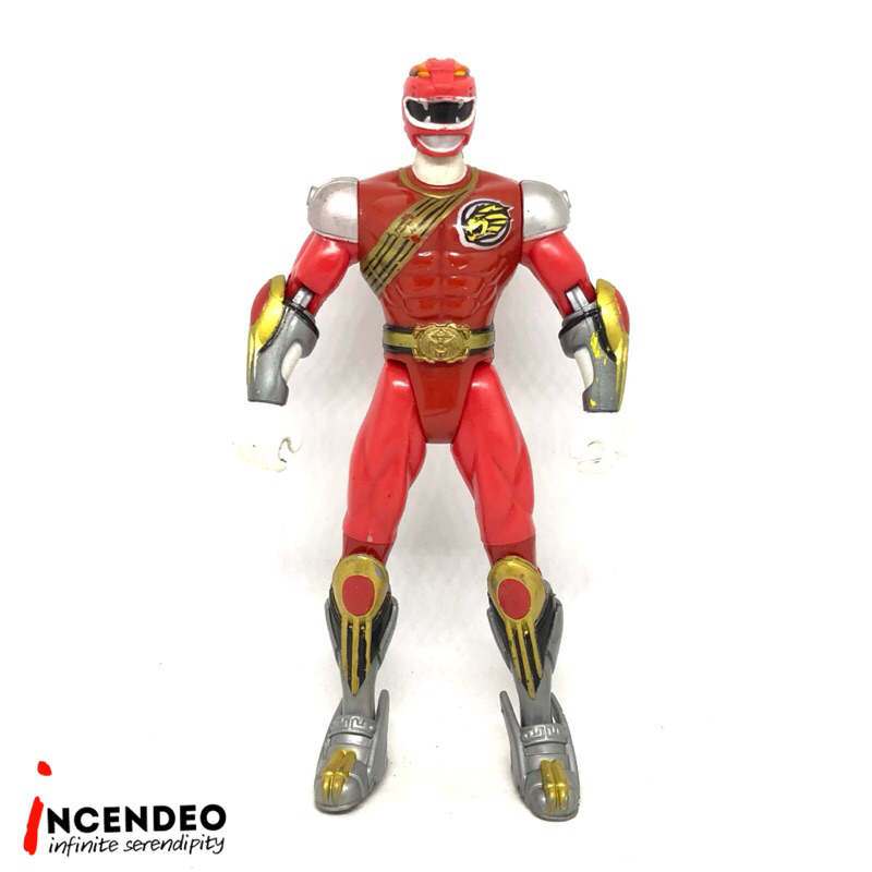 Bandai Mighty Morphin Power Rangers Ninja Storm Red Ranger Action ...