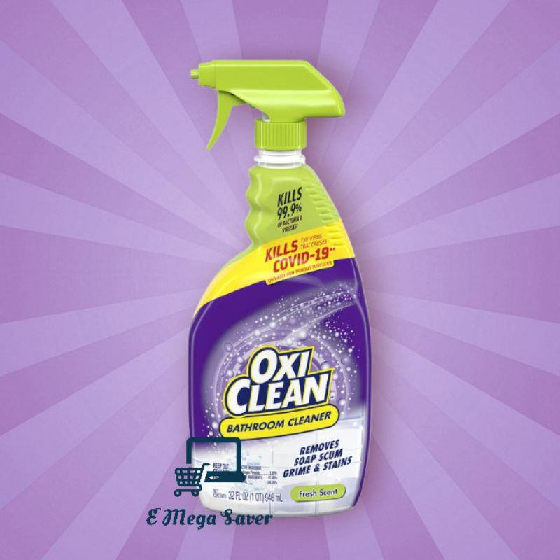 OxiClean Bathroom Cleaner 946ml (32fl oz) Shopee Singapore