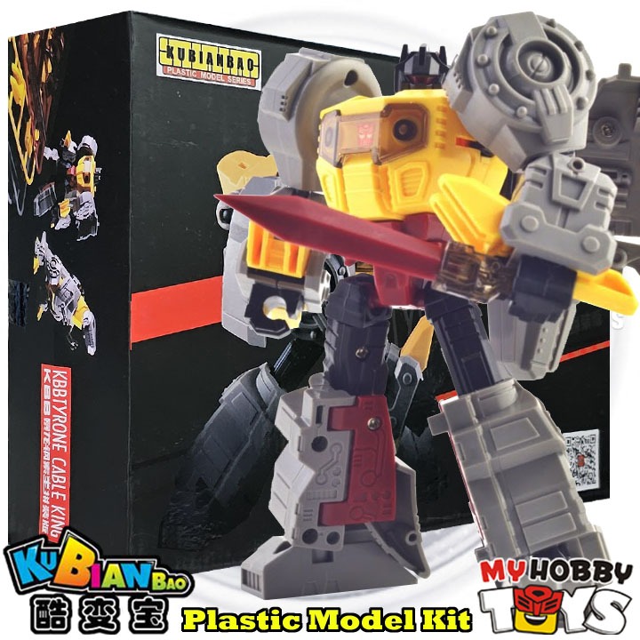 KuBianBao Transformable Model Kits / Robot - KBB 6645 Tyrone Cable King ...