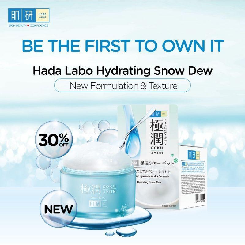Hada Labo Hydrating Snow Dew (50g) Shopee Singapore