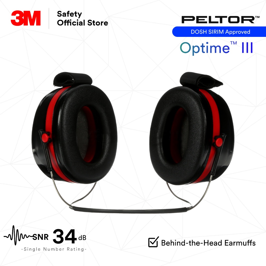 3M Peltor Optime III H540B Cap