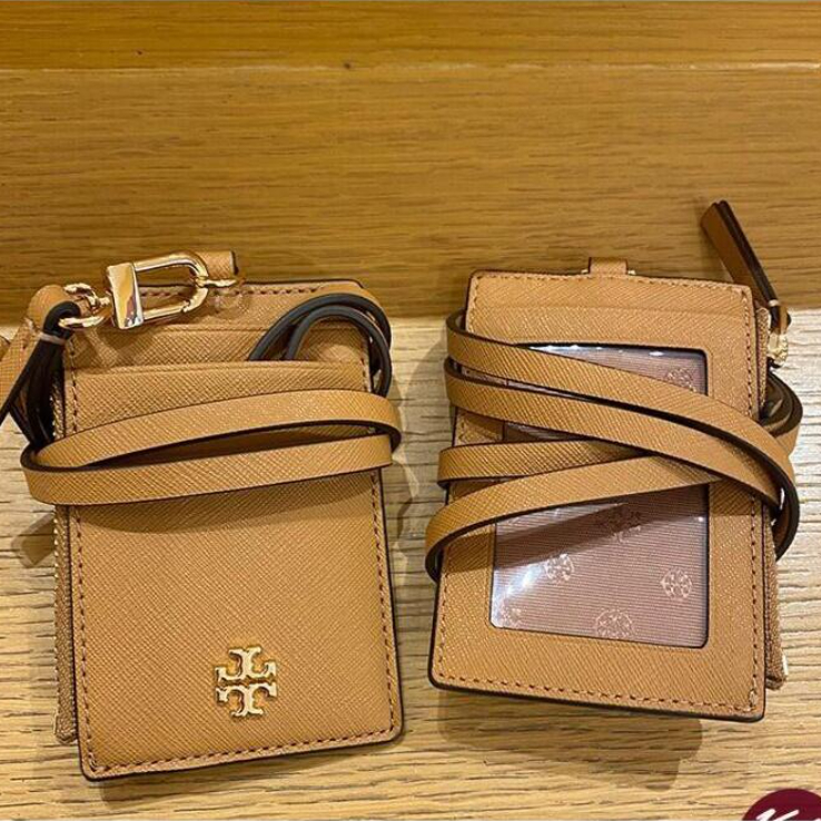 Tory Burch lanyard work card set scratch resistant document card