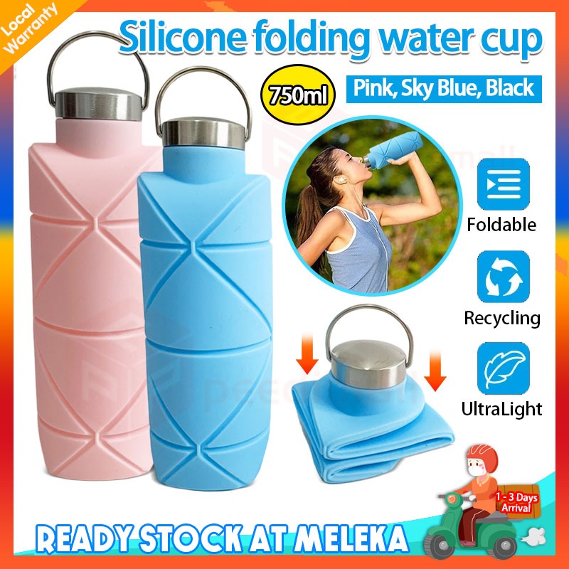 Collapsible 1.5L Silicone Kettle - Caping Waterpot, Travel Kettle