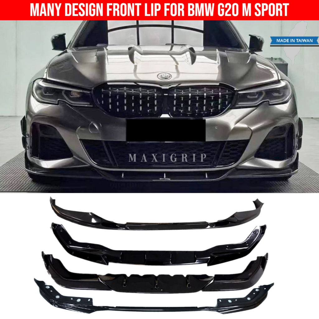 BMW G20 G28 M sport front lip 3D TAKD VTEN MP M Sport bumper lip front ...