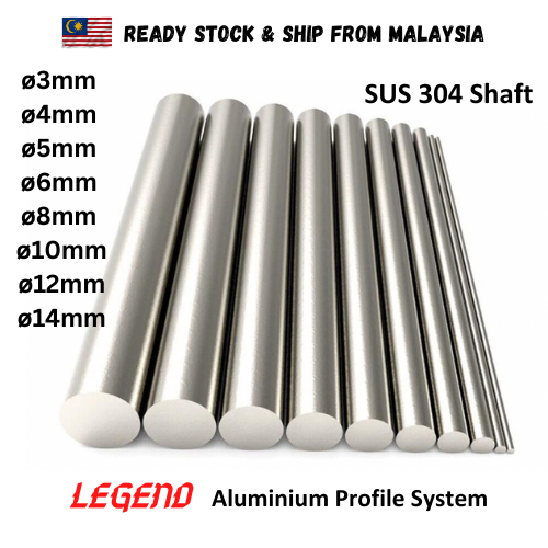 Stainless Steel Cutting Rods 24-Piece Stainless Steel Rod