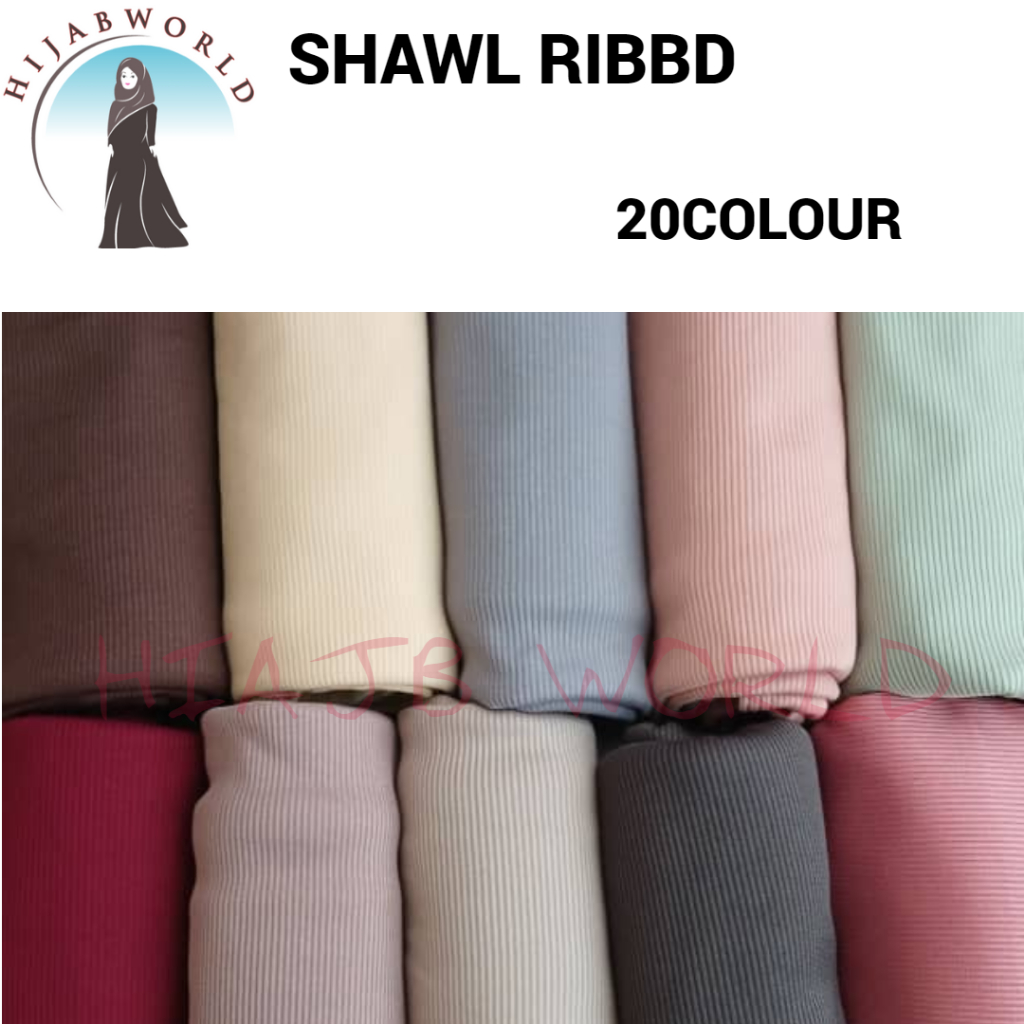 shawl jersey ribbed