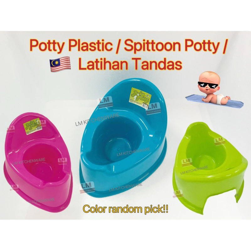 BABY POTTY TRAINING / POTTY PLASTIC / PORTABLE SPITTOON POTTY / TANDAS ...