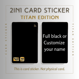 Touch 'n Go LUXE Card - Titan Edition