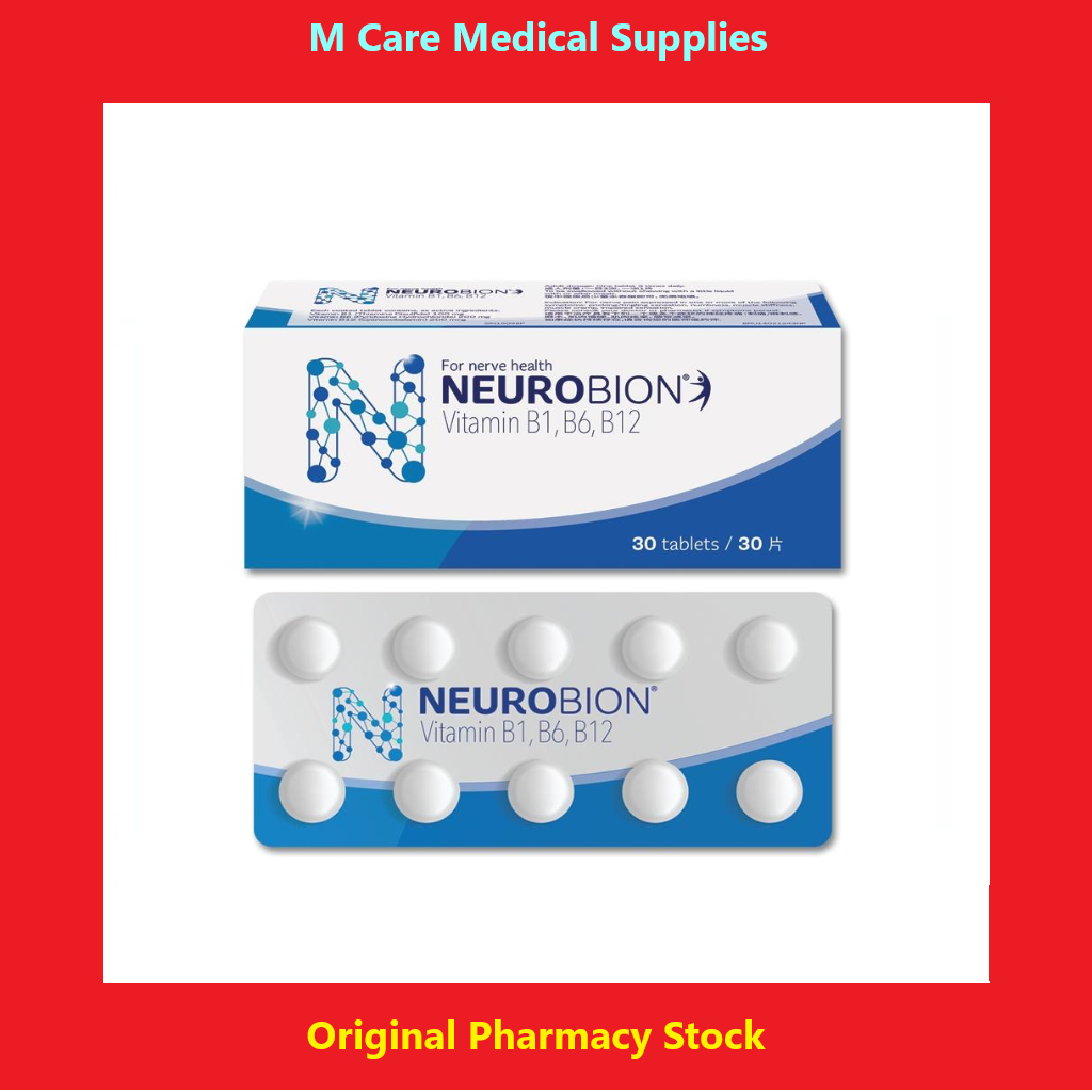 Neurobion Vitamin B1 B6 B12 60s Vitamin Saraf Shopee Singapore