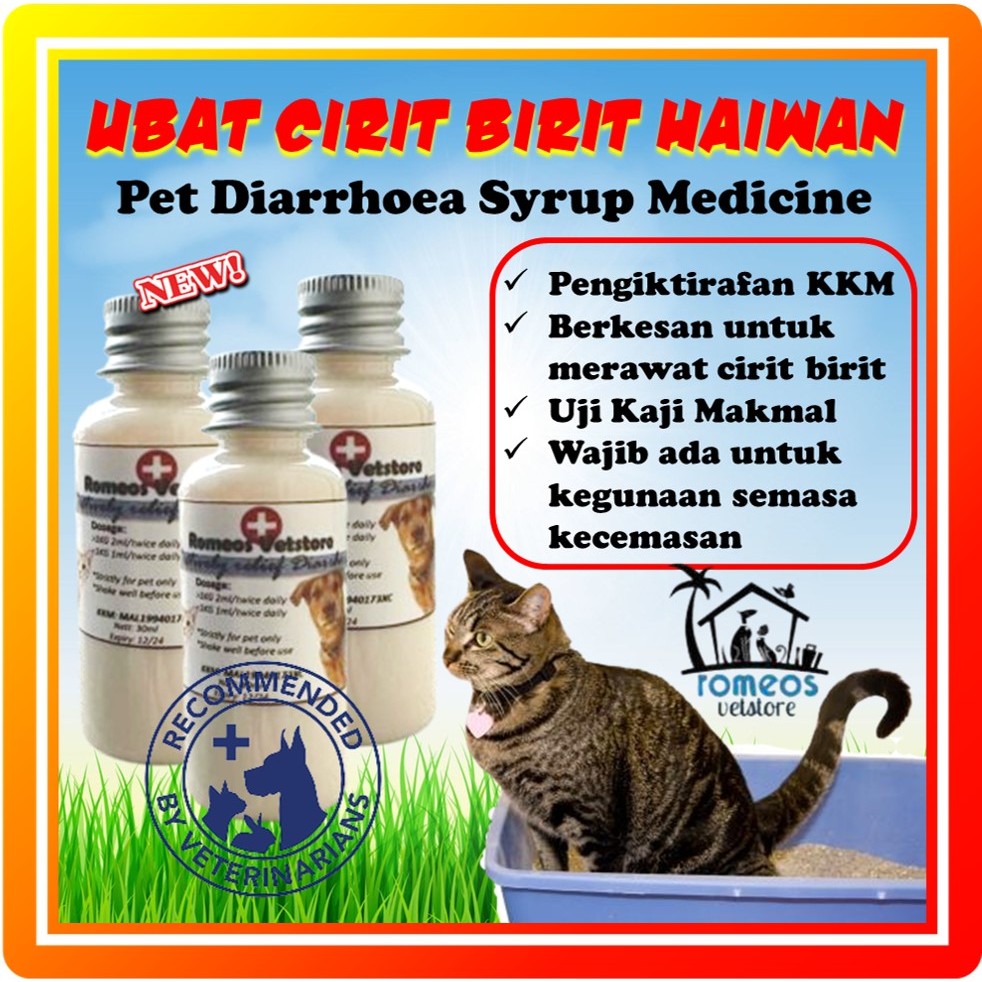 Cat hotsell diarrhea medicine