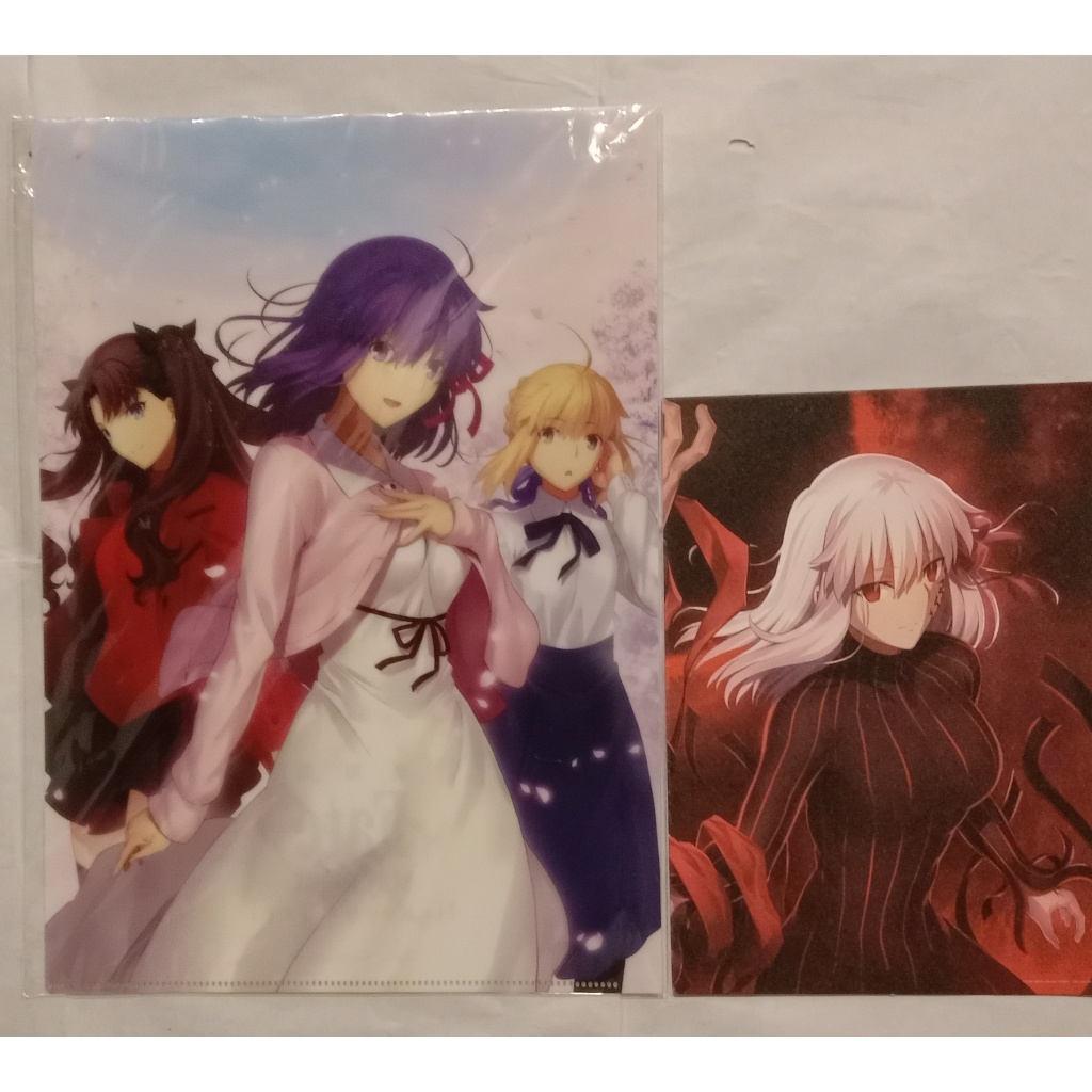 Fate stay night Saber Artoria Pendragon, Ishtar , Sakura Matou (A4 file ...