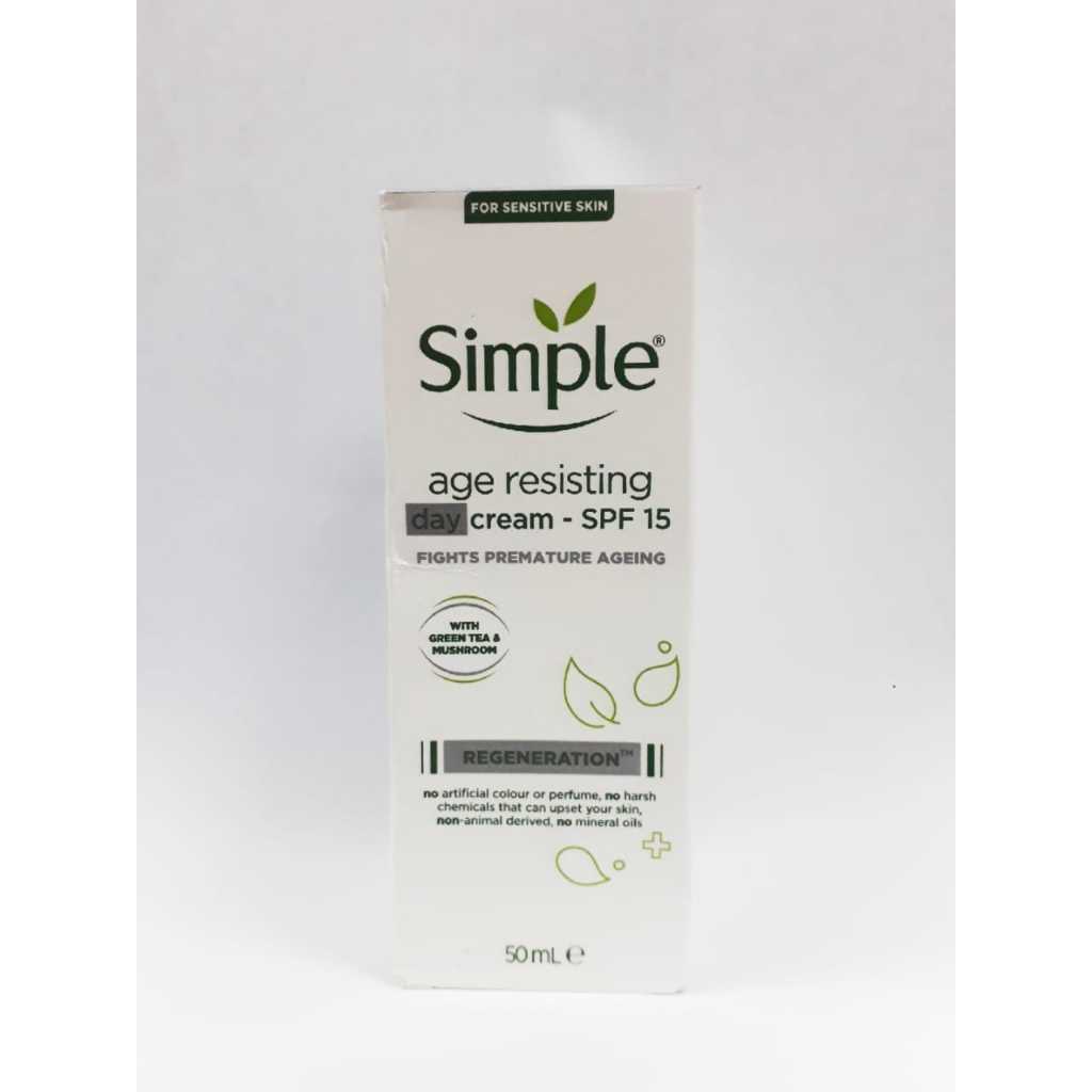 SIMPLE REGENERATION AGE RESISTING DAY CREAM SPF15 50ml Shopee Singapore