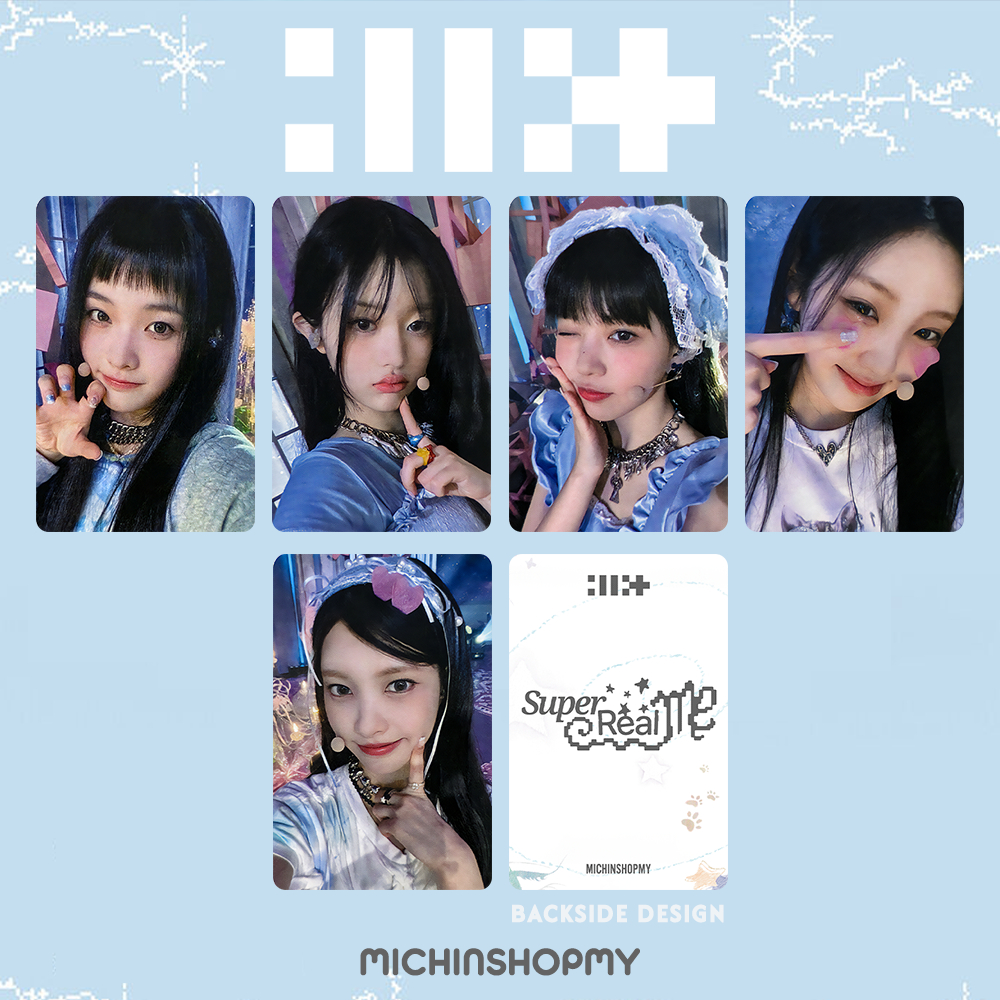 Illit Selca Fanmade Photocard Set By Michinshopmy 