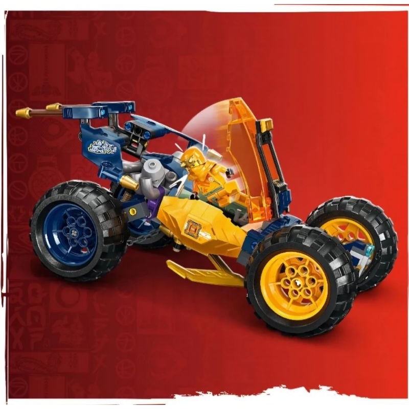 Lego Ninjago Dragons Rising 71811 - Arin's Off Road Buggy Car With Arin ...