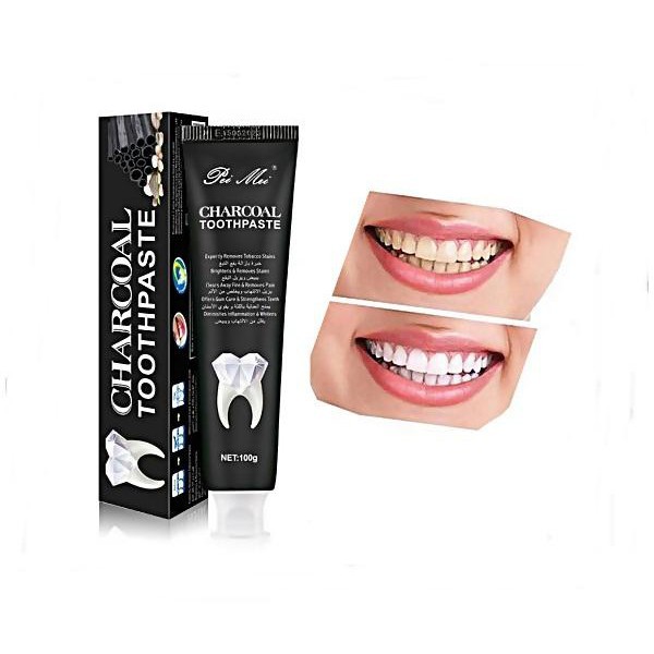 Charcoal Toothpaste Ubat Gigi Arang Batu 100g Charcoal Toothpaste Ubat ...