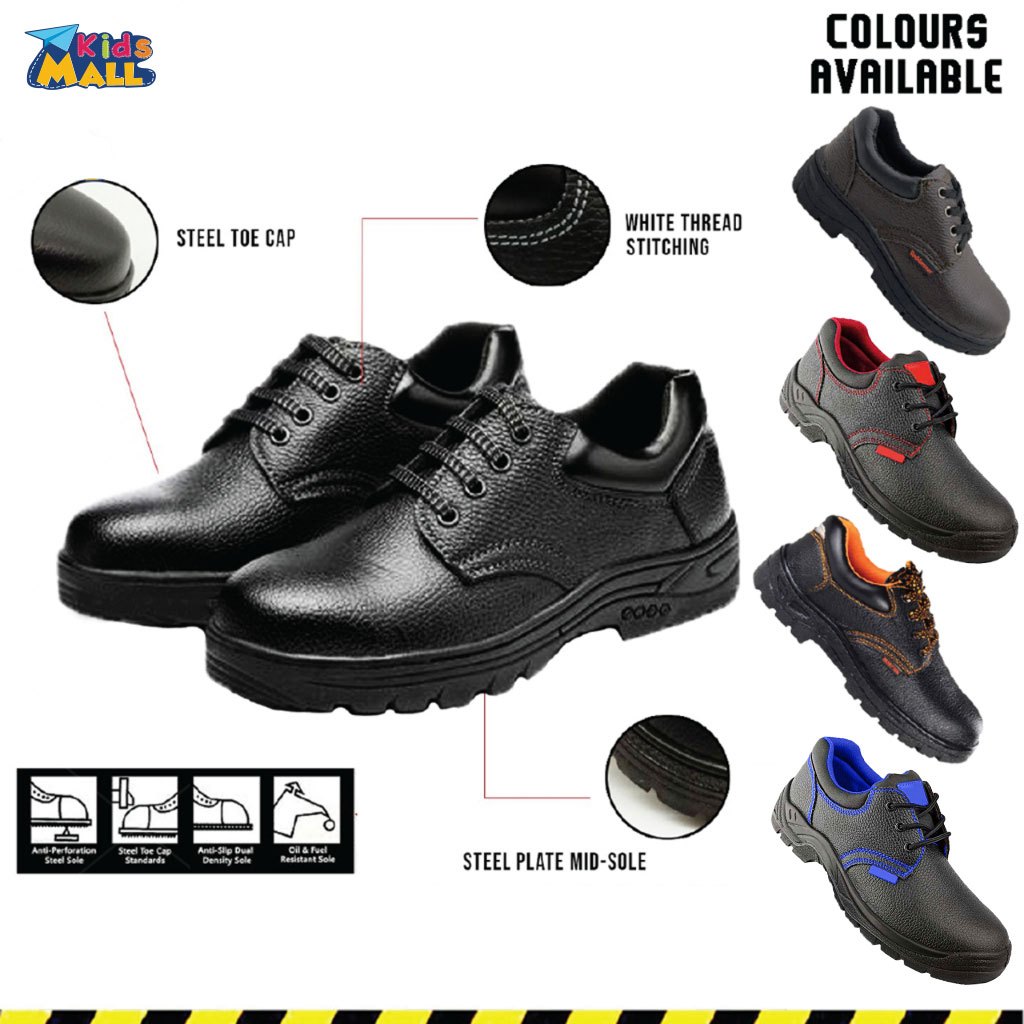 Restocked Safety Shoe Low Cut Steel Toe Cap Safety Shoes Boot