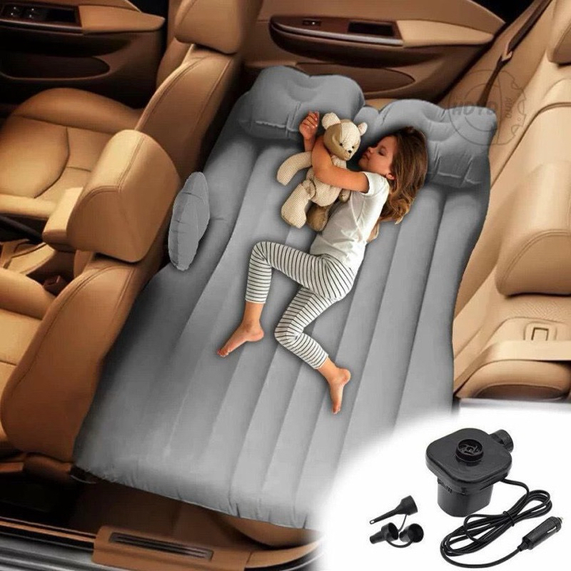 Car Bed Inflatable Rear Seat Air Mattress Sleeping Bed Air Cushion ...