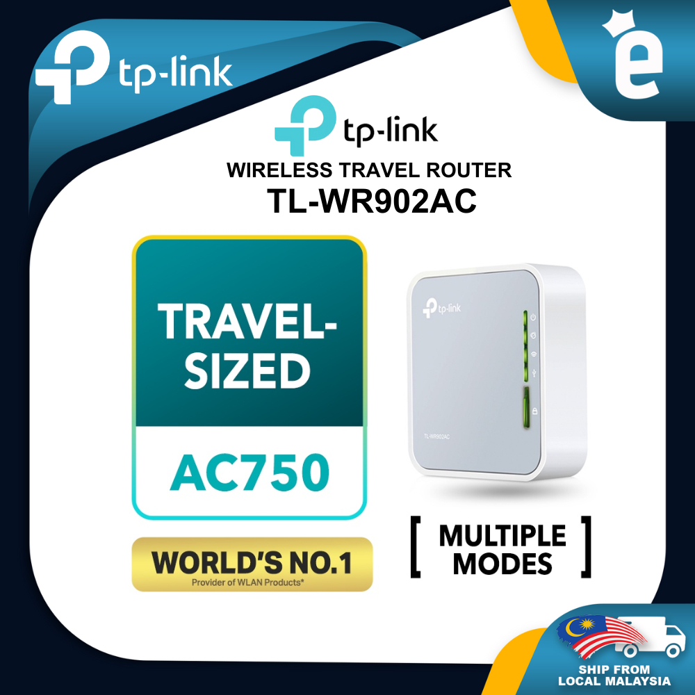 TP-Link TL-WR902AC AC750 Wireless Travel Router | Shopee Singapore