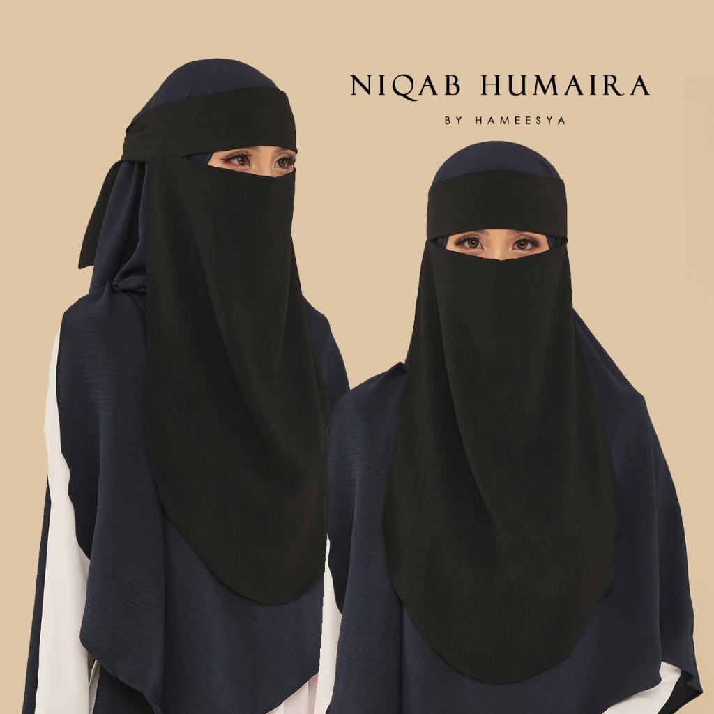Niqab Humaira Niqab Cey by Hameesya Niqab Ironless Niqab Tak Perlu ...
