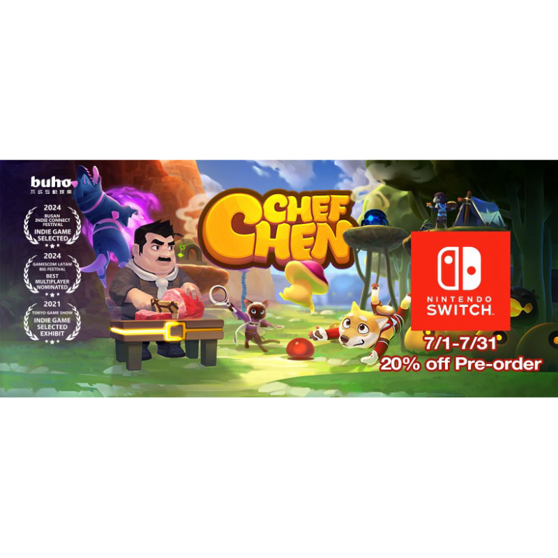 (Buy2Free1) Nintendo Switch Digital Chef Chen 大厨老陈 | Shopee Singapore