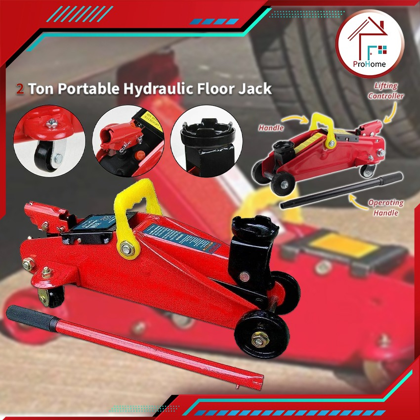 2 Ton Hydraulic Portable Floor Jack Car Jack / Heavy Duty Car Repair