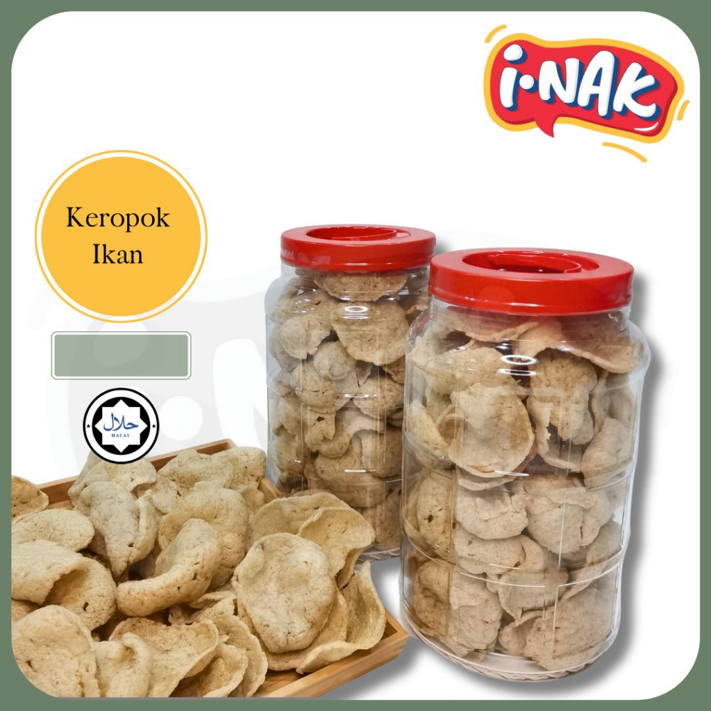 [Halal] Keropok Ikan / Fish Cracker | Shopee Singapore