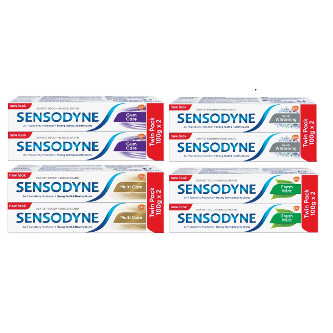 Sensodyne Toothpaste / Ubat Gigi Value Twin Pack (100g x 2) Expiry 2025