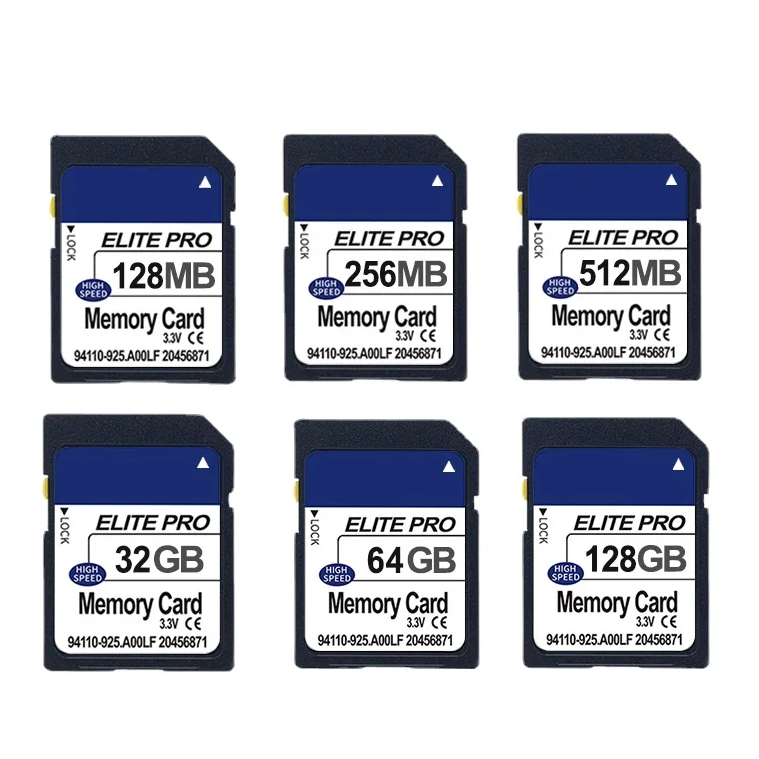 Digital Camera SD Card Elite Pro 128MB 256MB 512MB 1GB 2GB 4GB 8GB 32GB ...