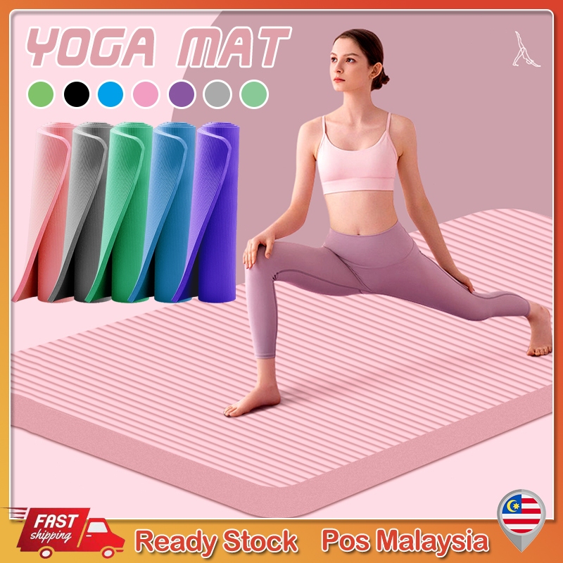 Local Ready Stock [Original] PIDO 6mm 8mm Professional TPE Dual Color Yoga  mat /exercise mat