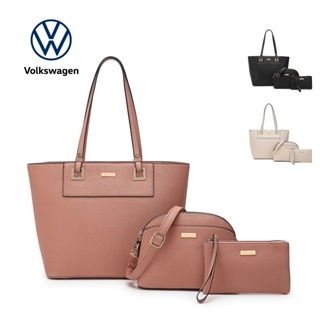 New Women′ S Genuine Leather Bag Volkswagen Design Handheld