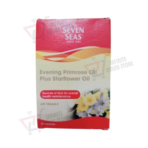[Exp05/2024] SEVEN SEAS Evening Primrose Oil + Starflower Oil (30's