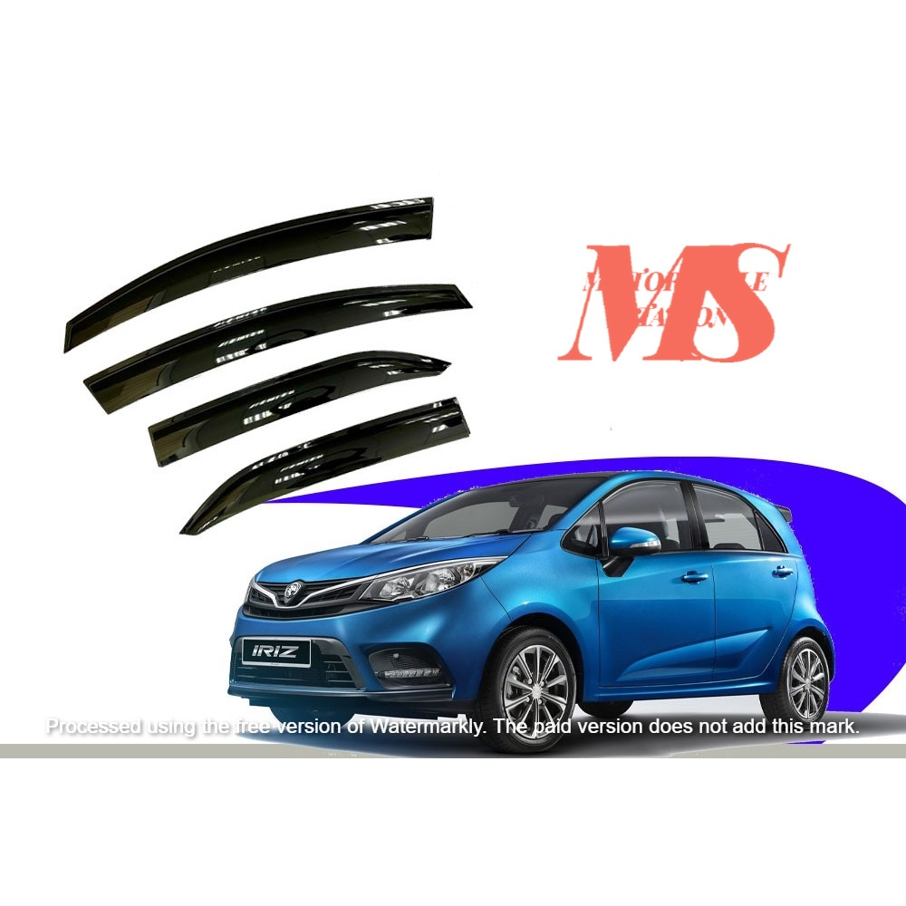 DOOR VISOR PROTON IRIZ / PERSONA / SAGA | Shopee Singapore