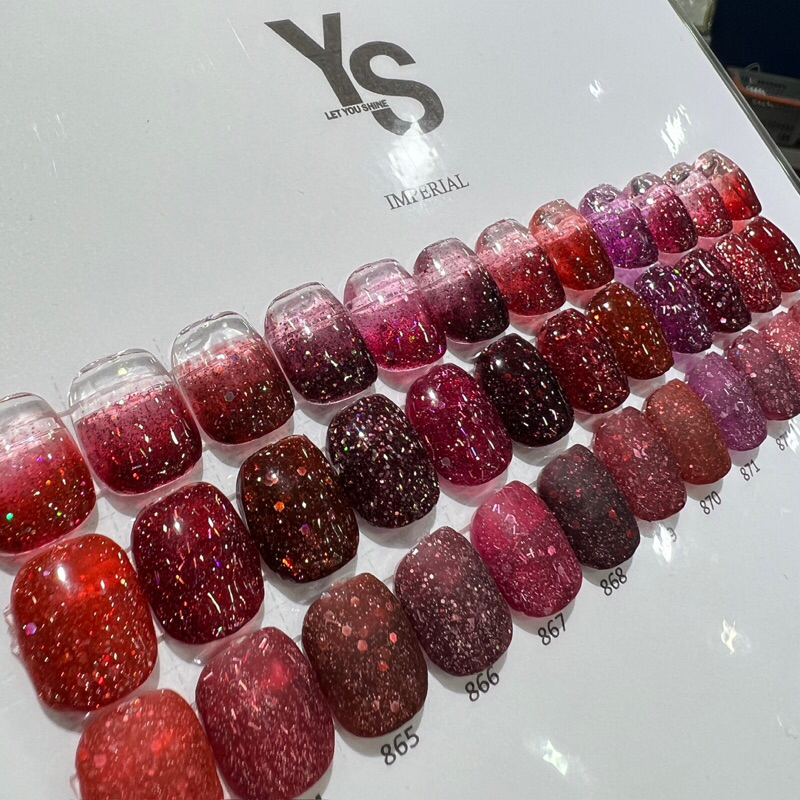Ys 2024 New Year red diamond Series YS gel diamond red 863874 Shopee