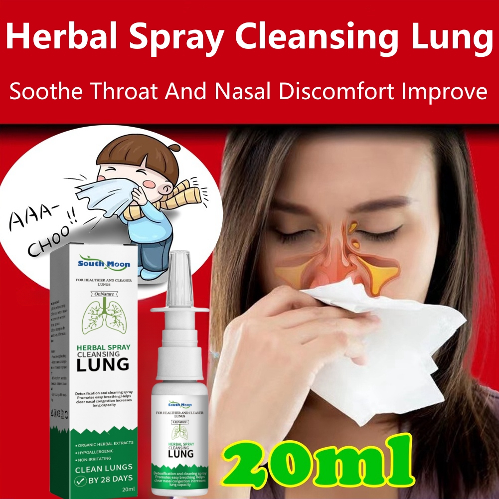 Nasal Spray Cleansing Lung Fast Relieve Sinus Allergies Nasal ...