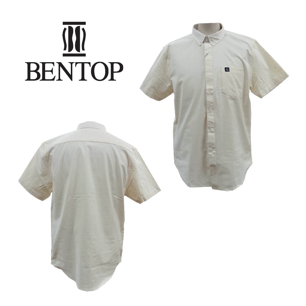 BENTOP Shirt Short Sleeve Slim Fit - Sky Blue/Light Blue/Blue/Grey Blue ...