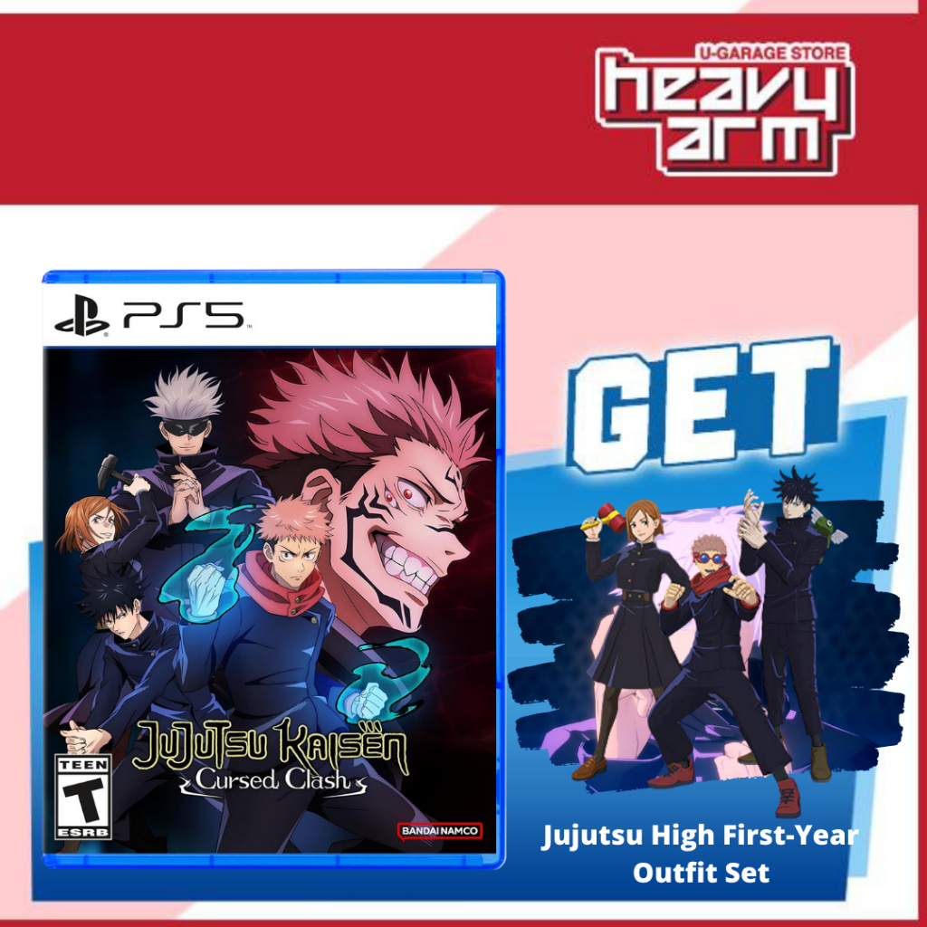 PS5 Jujutsu Kaisen Cursed Clash (English) | Shopee Singapore