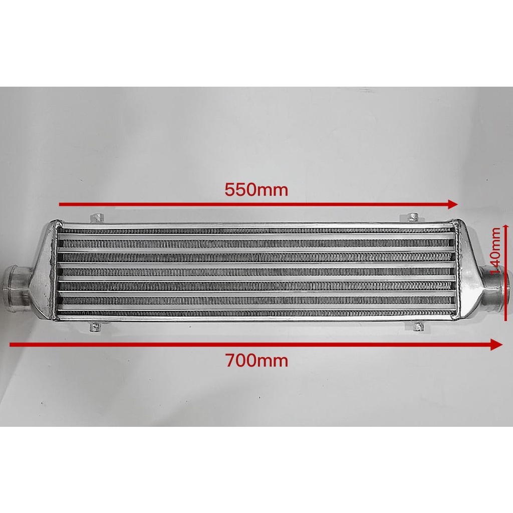Aluminium Delta Fin Intercooler 550x140x65x2 ( 2inch ) | Shopee Singapore