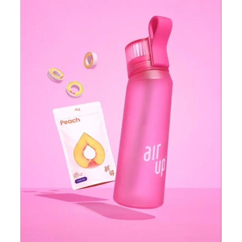 Air Up Water Bottle 650ml Pink/Purple/Ocean Blue | Shopee Singapore