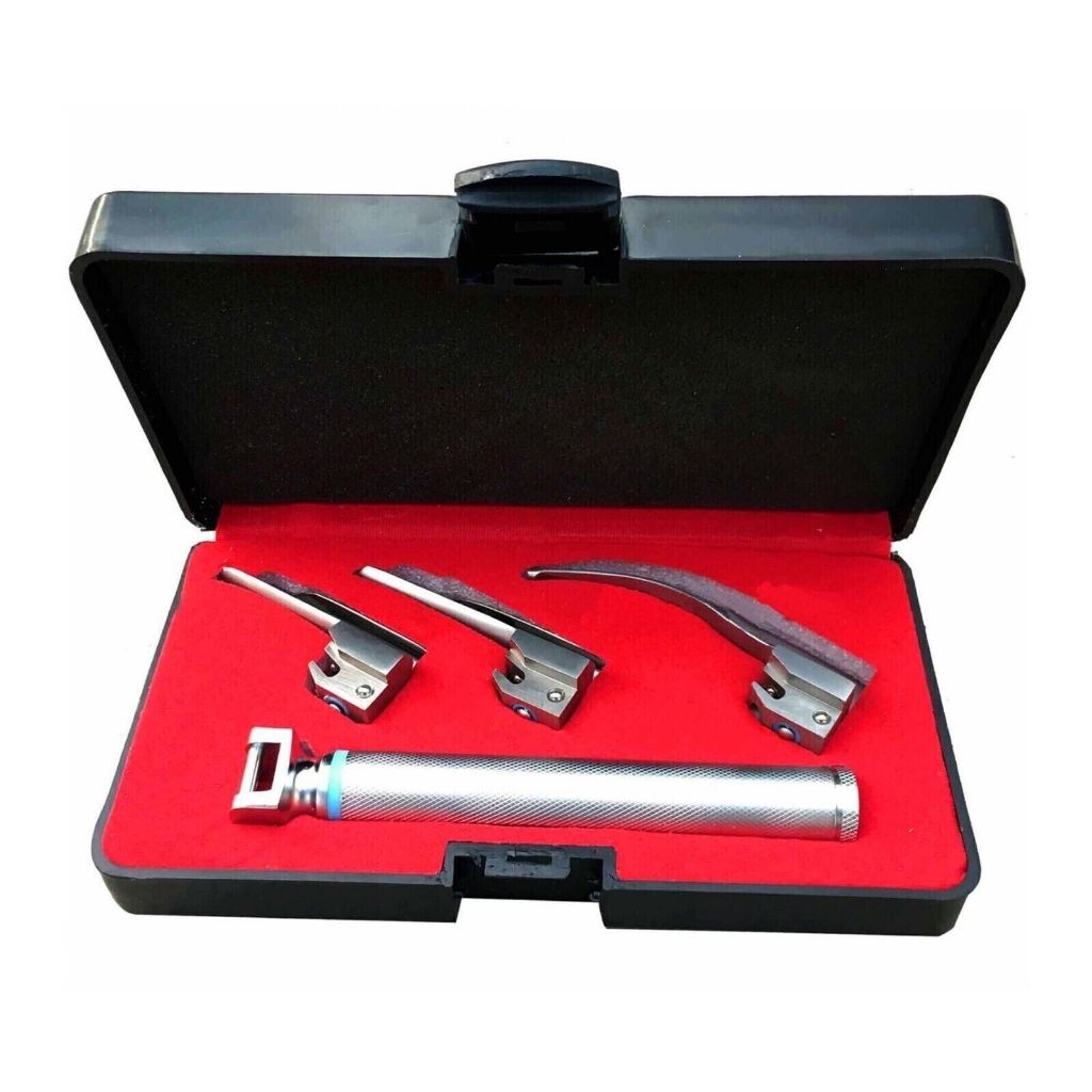 Miller Laryngoscope Set - Child/Infant/Pediatric/Baby Laryngoscope with ...