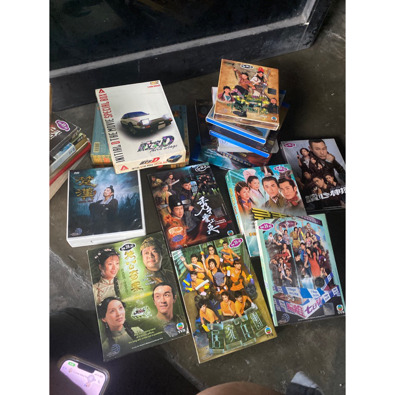 USED blue ray DVD MOVIE drama tvb initial d | Shopee Singapore