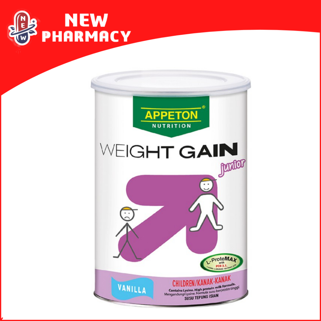 APPETON Weight Gain Junior Vanilla (450g) Shopee Singapore