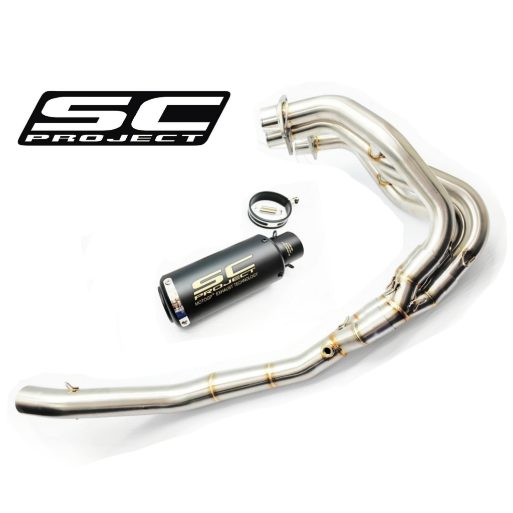 SC Project Exhaust Kawasaki ZX25R Full System Piping Manifold Stainless  Steel Ekzos Muffler Motor Accessories ZX 25R ABS | Shopee Singapore