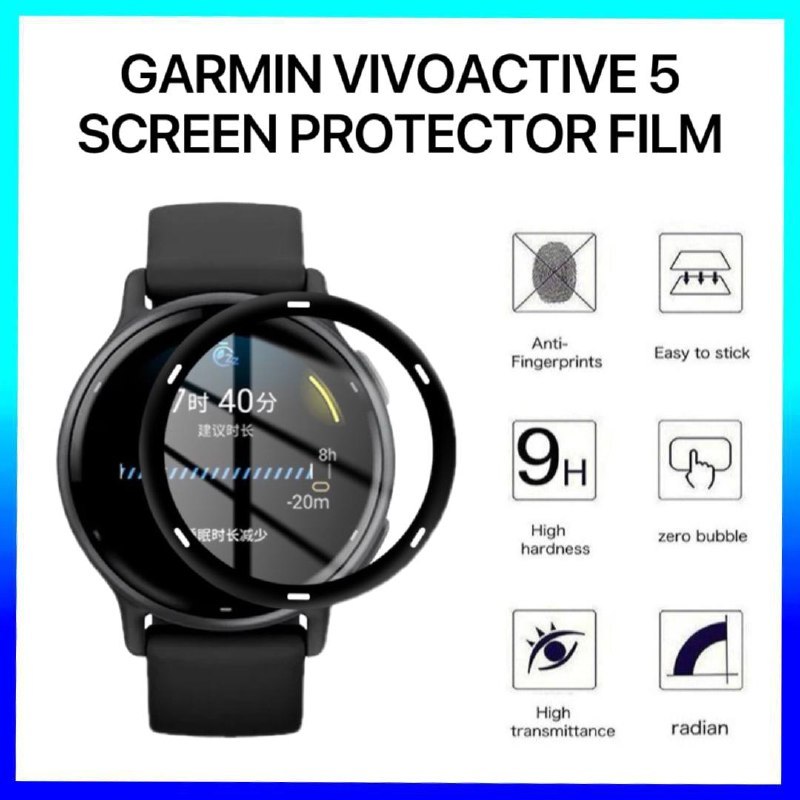 Funda Protectora Garmin Vivoactive 6 – Carcasa TPU Suave Anti-Rayaduras, Varios Colores