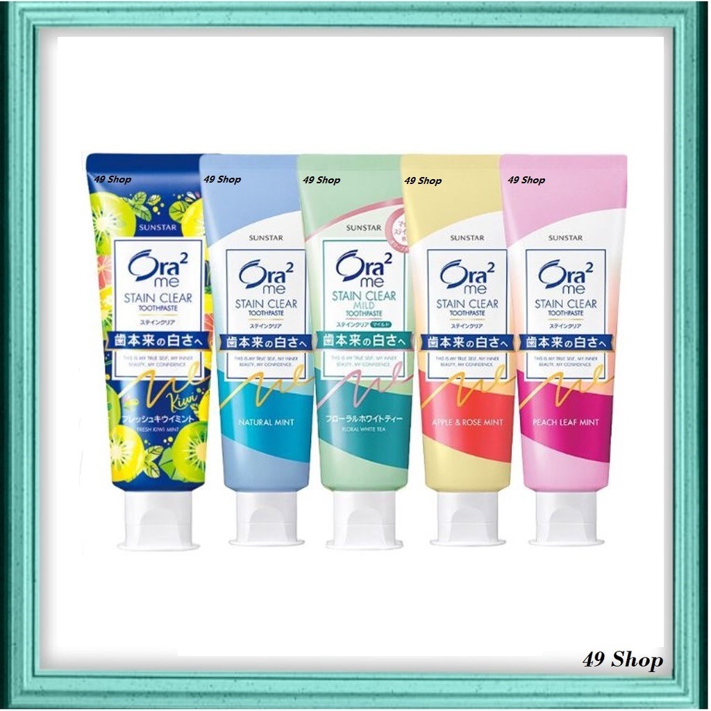 Ora2 Toothpaste Stain Removal Clear Toothpaste 皓乐齿牙膏 | Shopee Singapore