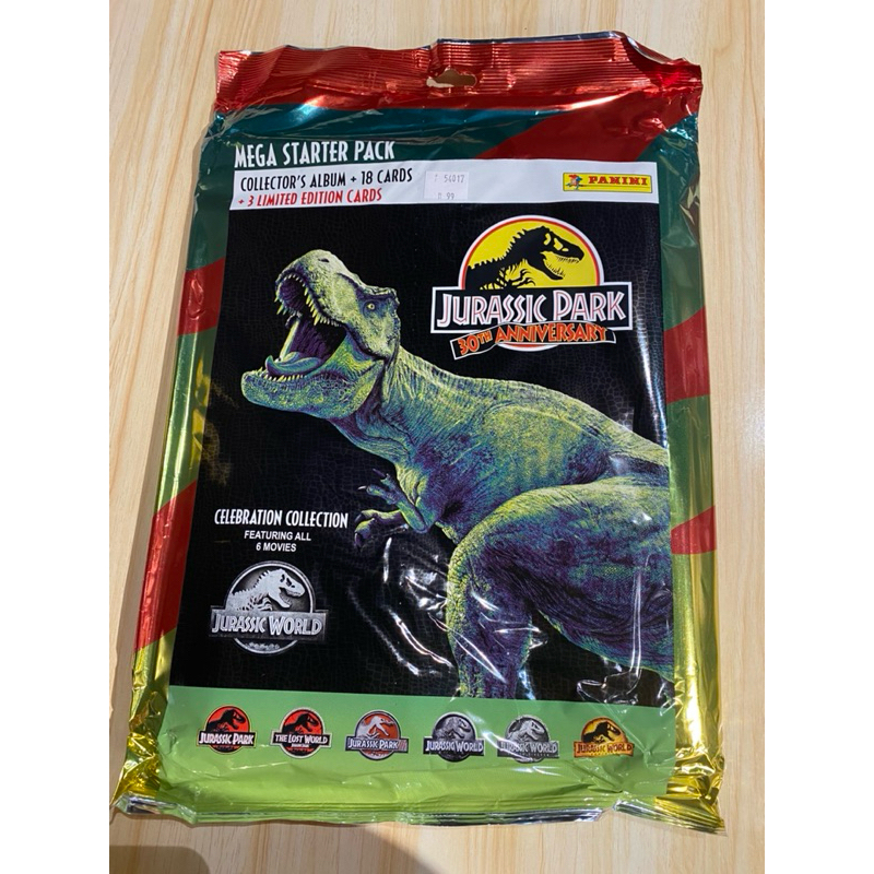 Panini Jurassic Park 30th Anniversary Trading Cards Starter Pack Shopee Singapore