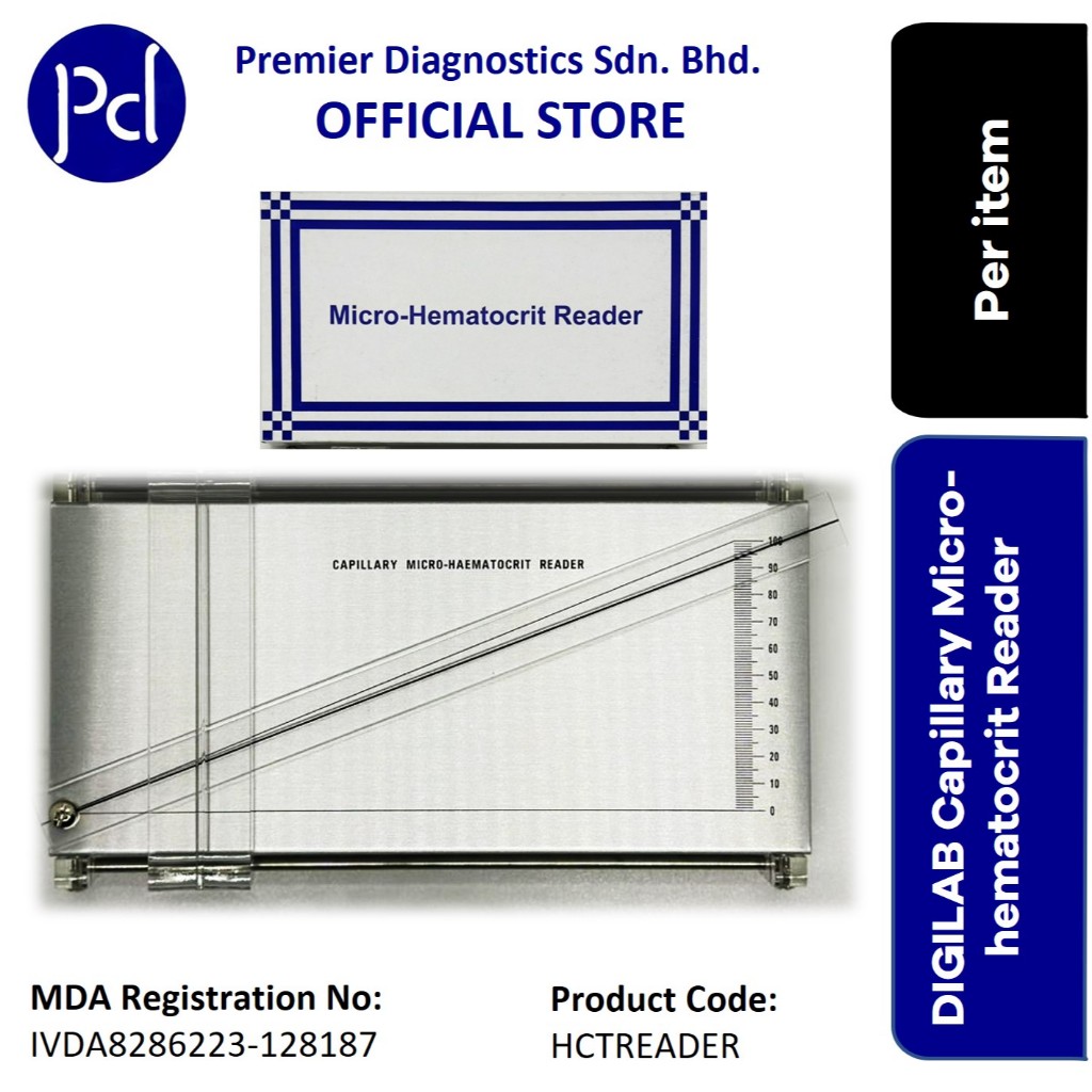 DIGISYSTEM Micro Hematocrit Reader | Manual Hematocrit Reader | PCV ...